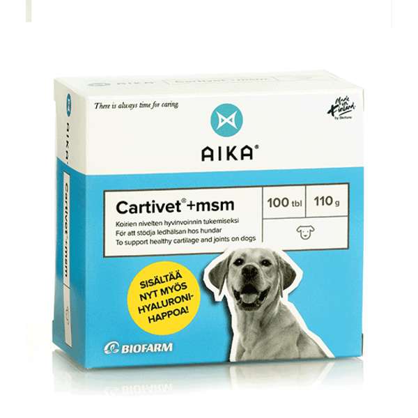 AIKA Cartivet® + MSM nivelvalmiste 100 tabl.