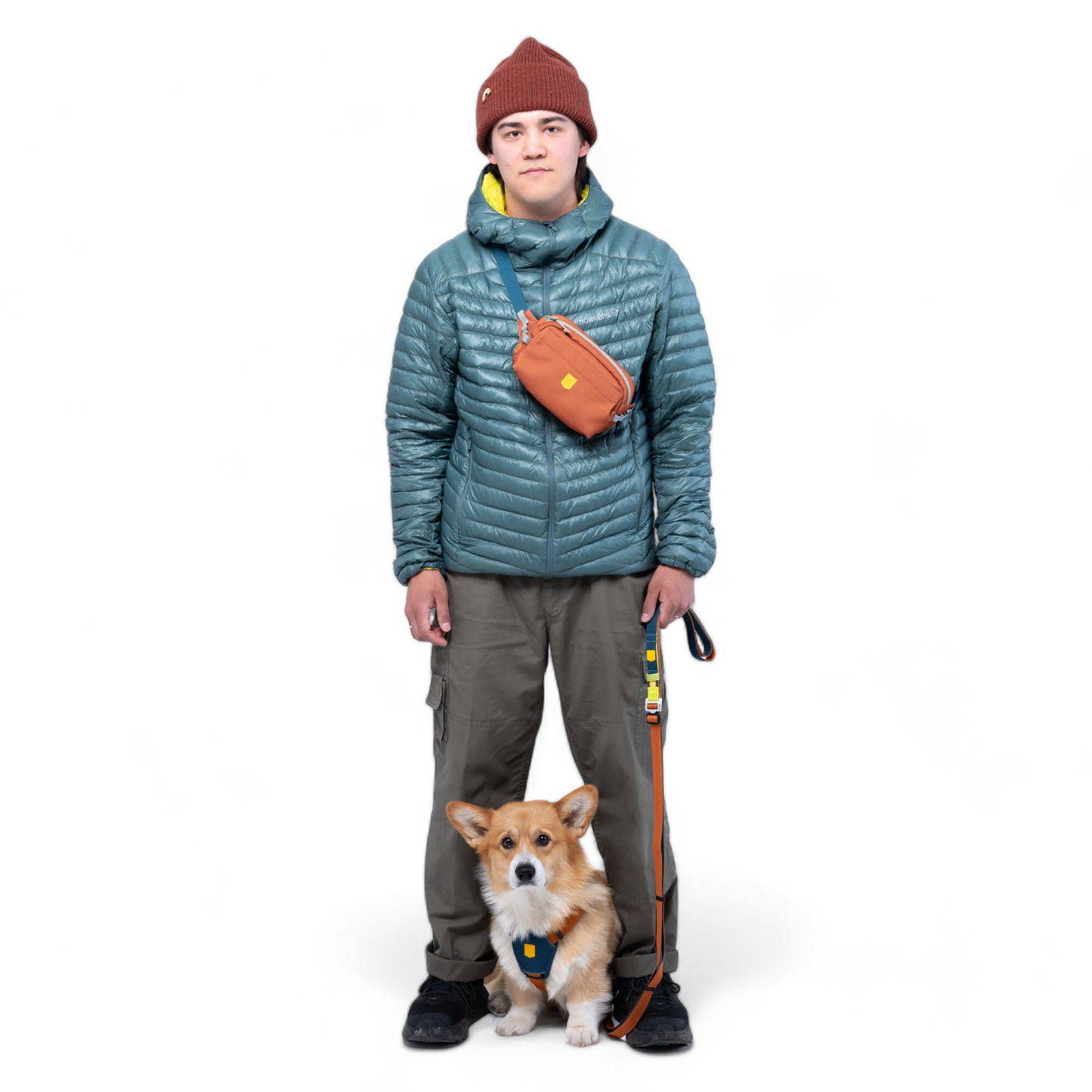 Woolly Wolf Alpha 360 Hip Pack Vyölaukku, terracotta mix