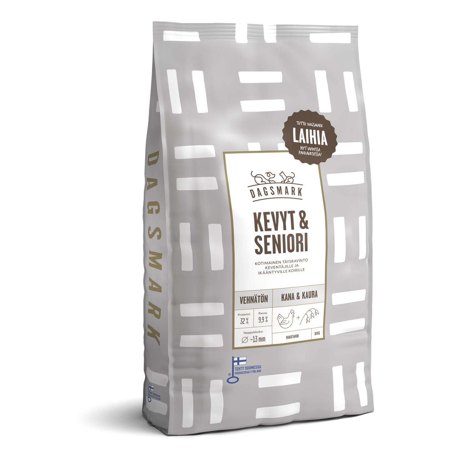 Dagsmark KEVYT & SENIORI koiran kuivaruoka 10 kg