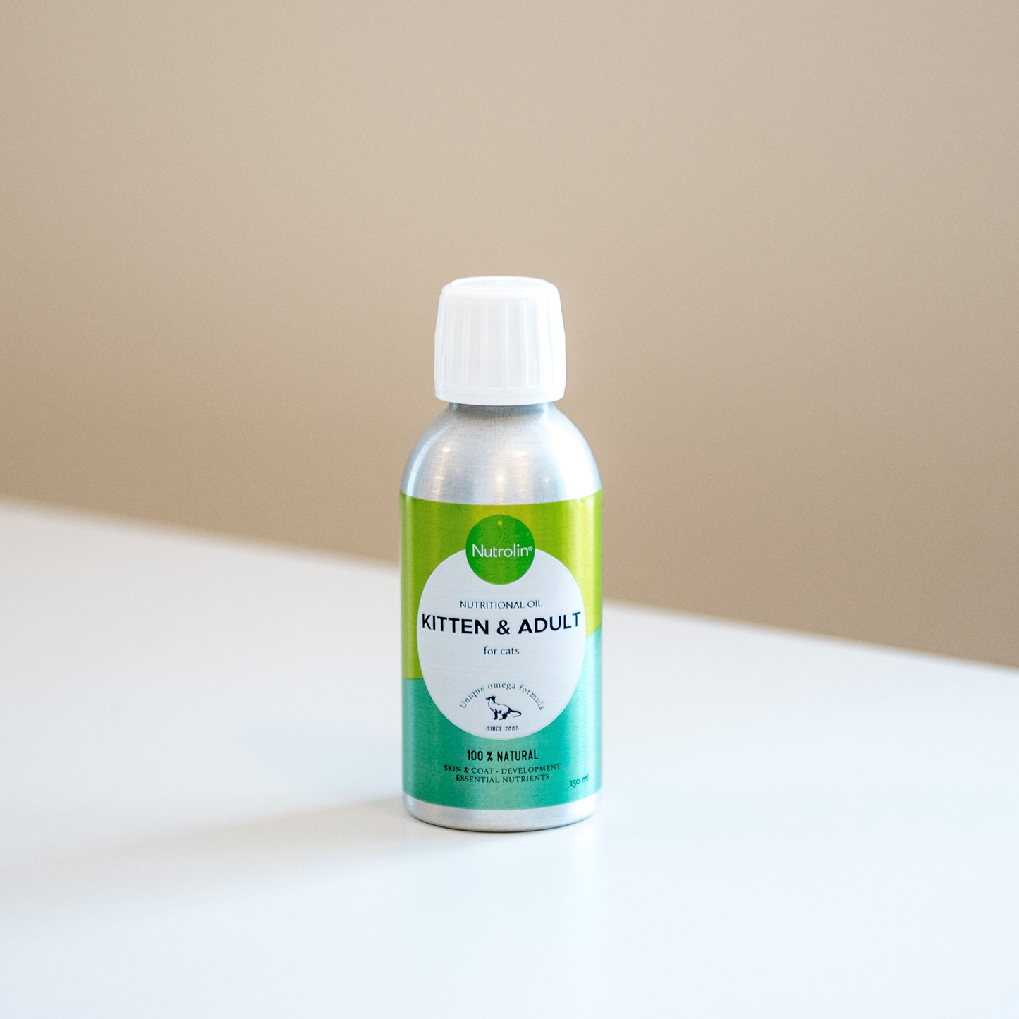 Nutrolin KITTEN & ADULT -öljy 150 ml