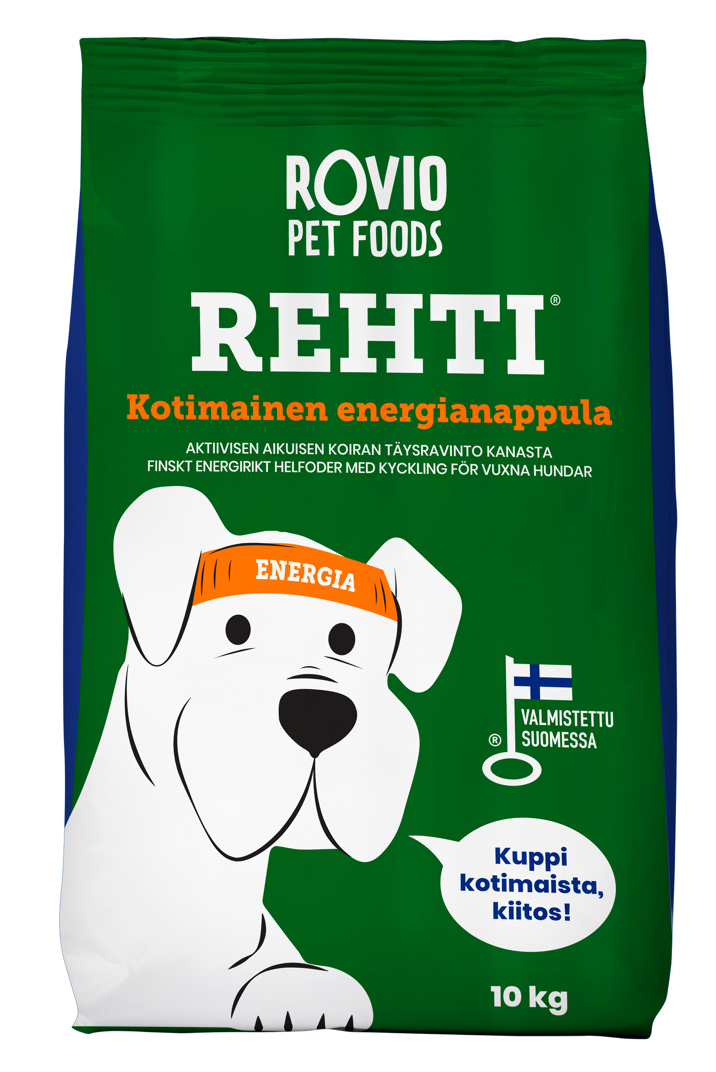 Rehti Energia koiran kuivaruoka 10 kg