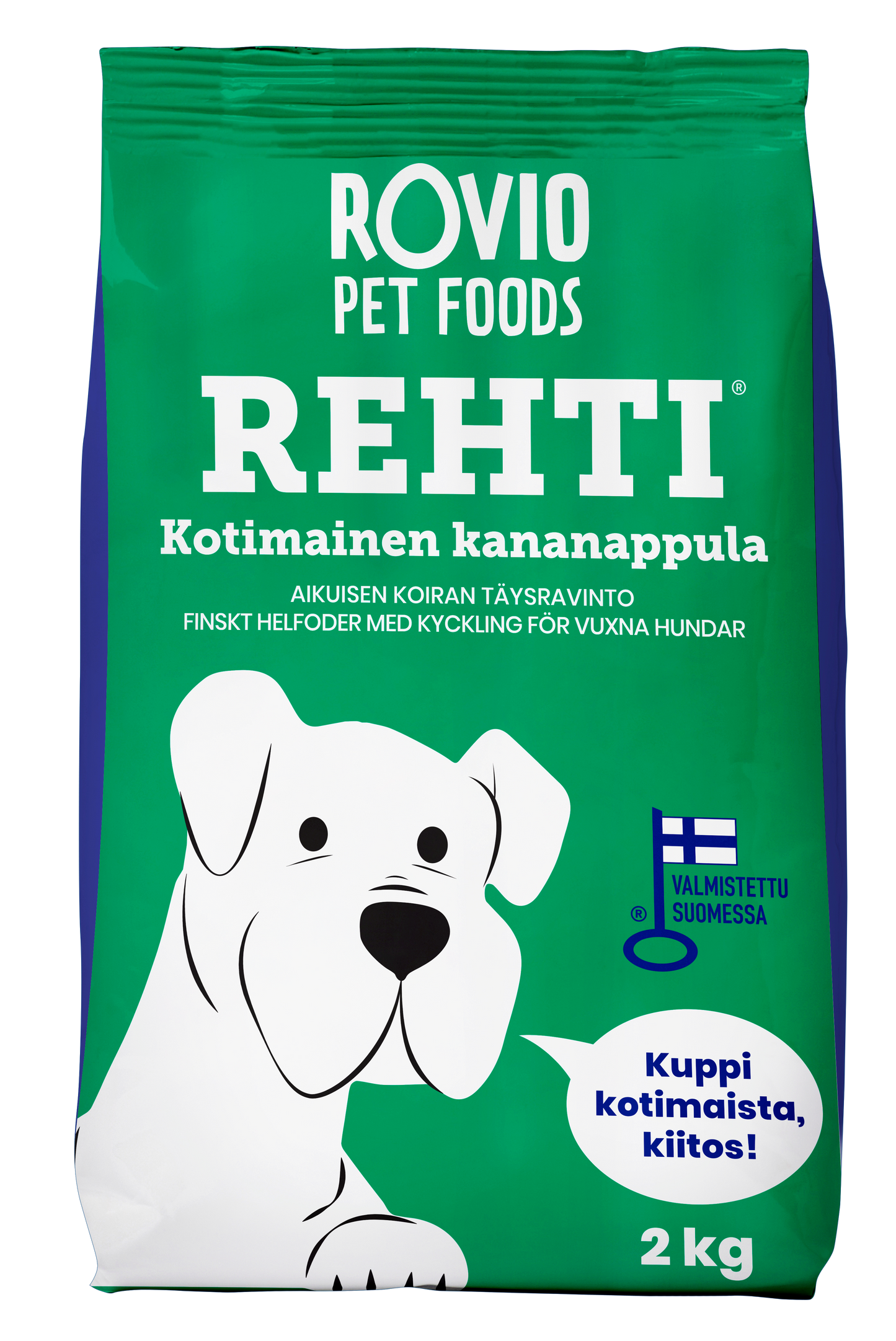 REHTI Kana koiran kuivaruoka 2 kg Nordic Pet Shop