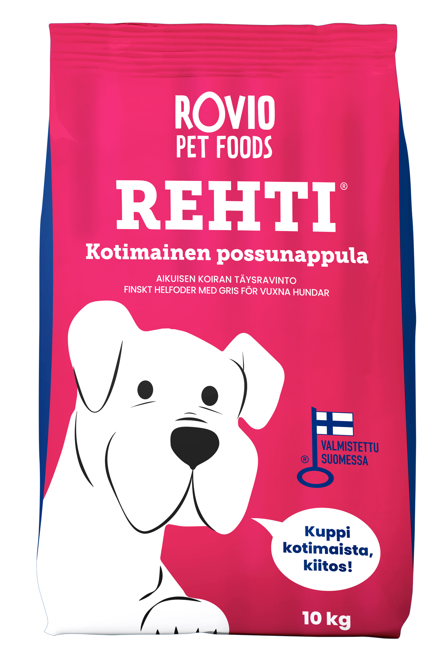 Rehti Possu koiran kuivaruoka 10 kg