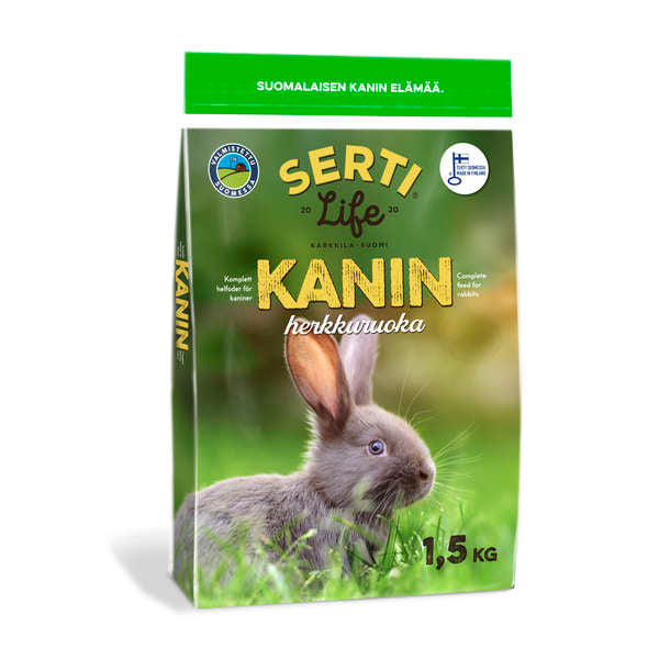 SertiLife Kanin herkkupelletti 1,5 kg