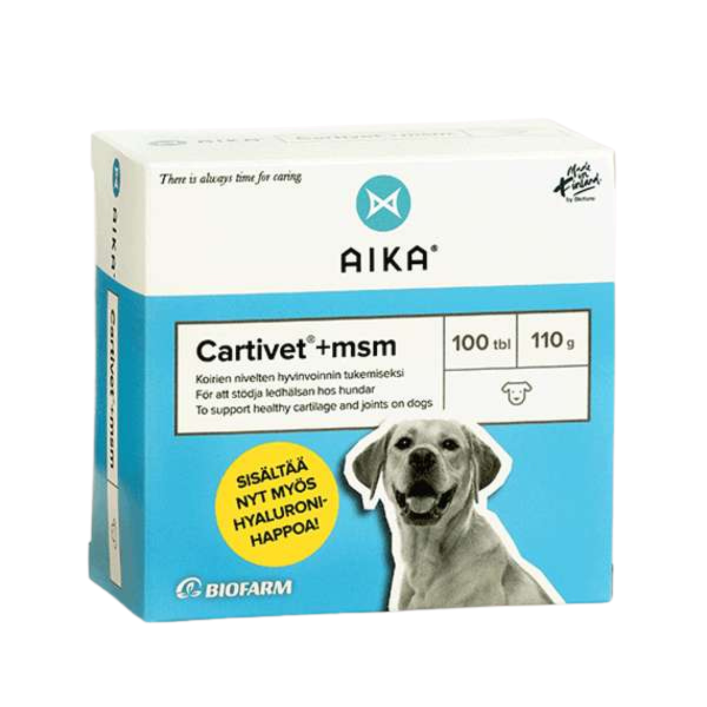 AIKA Cartivet® + MSM nivelvalmiste 100 tabl. Nordic Pet Shop