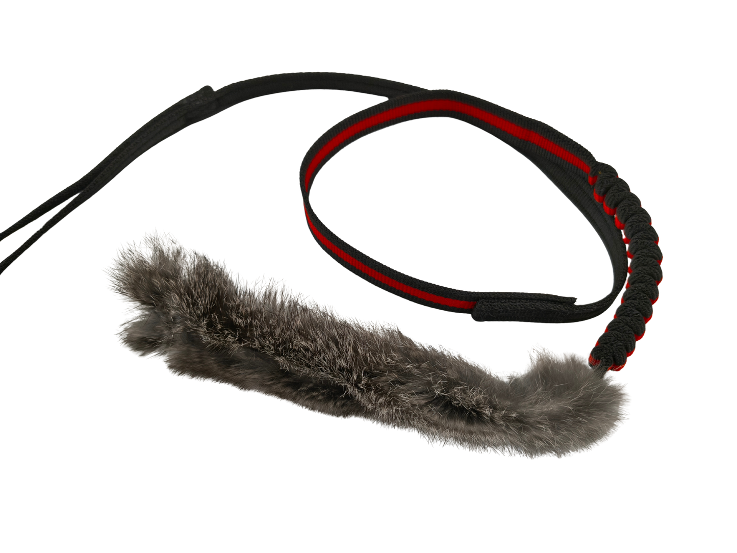 JOKKE Black & Red Rabbit -lelu 120 cm, musta