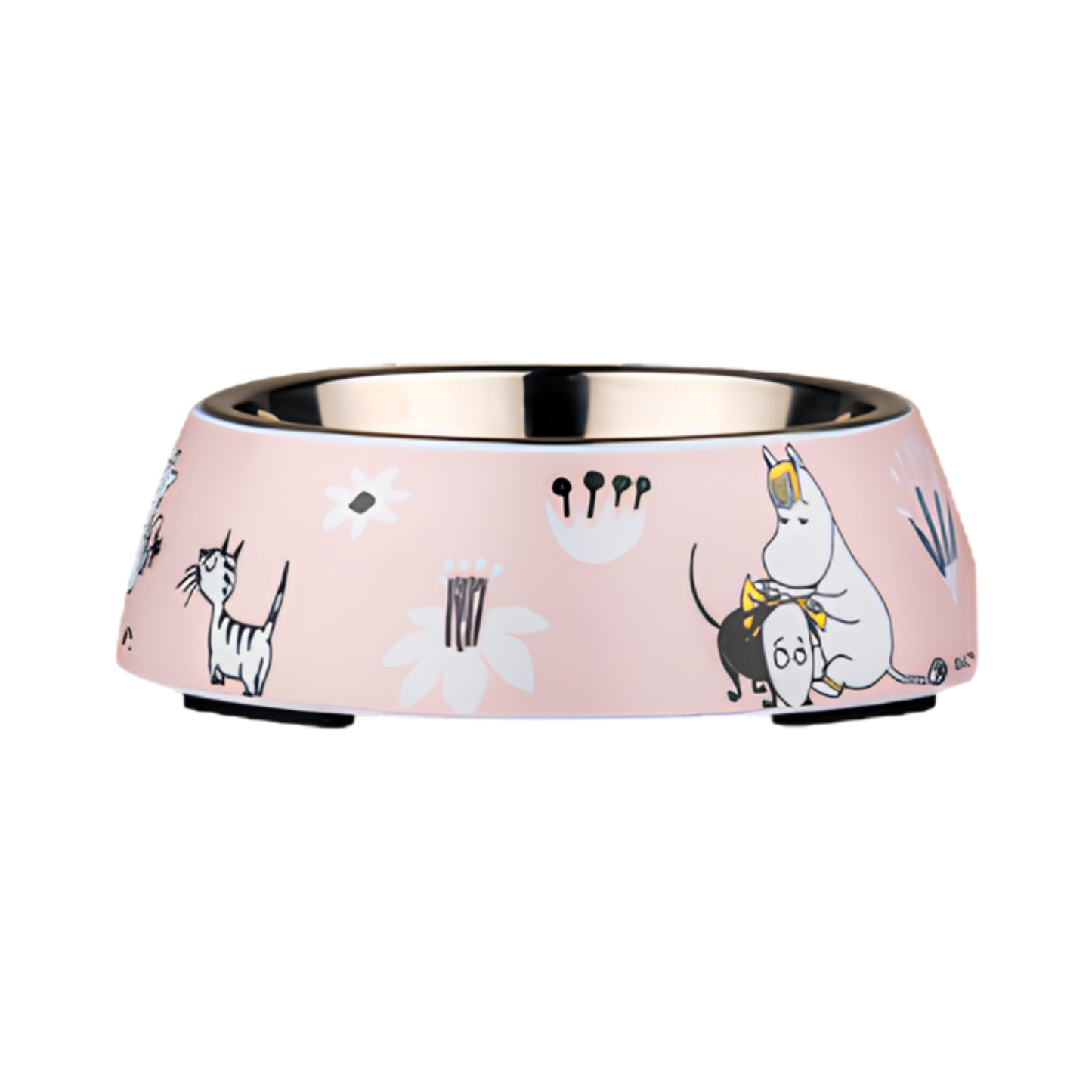 Muurla Moomin for Pets lemmikin kulho S, vaaleanpunainen Nordic Pet Shop