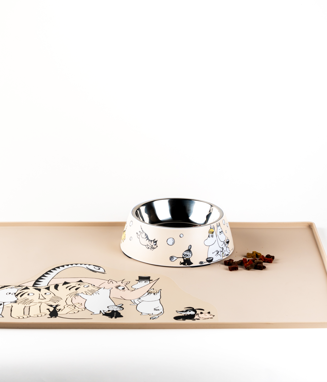 Muurla Moomin for Pets silikonialusta beige, koko 60 cm x 40 cm Nordic Pet Shop