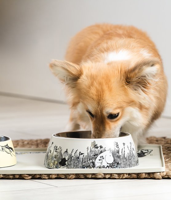 Muurla Moomin for Pets silikonialusta harmaa, koko 60 cm x 40 cm