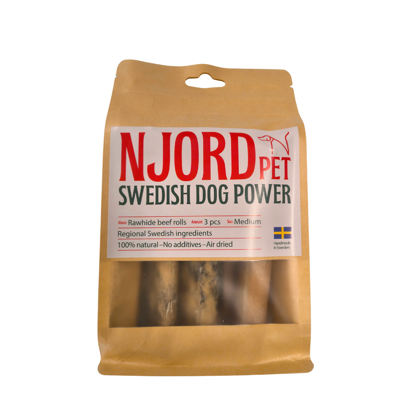 Njord Pet Nautarulla 3 kpl, M