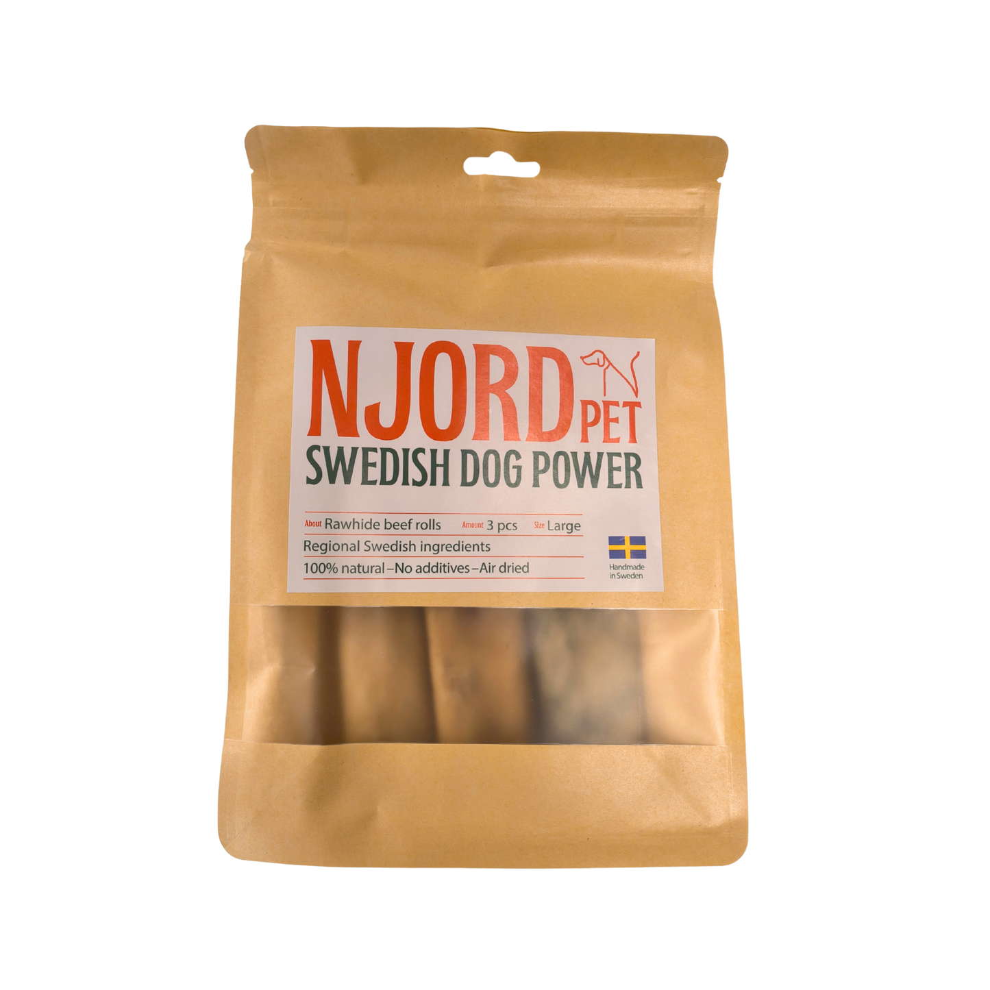 Njord Pet Nautarulla 3 kpl, L Nordic Pet Shop
