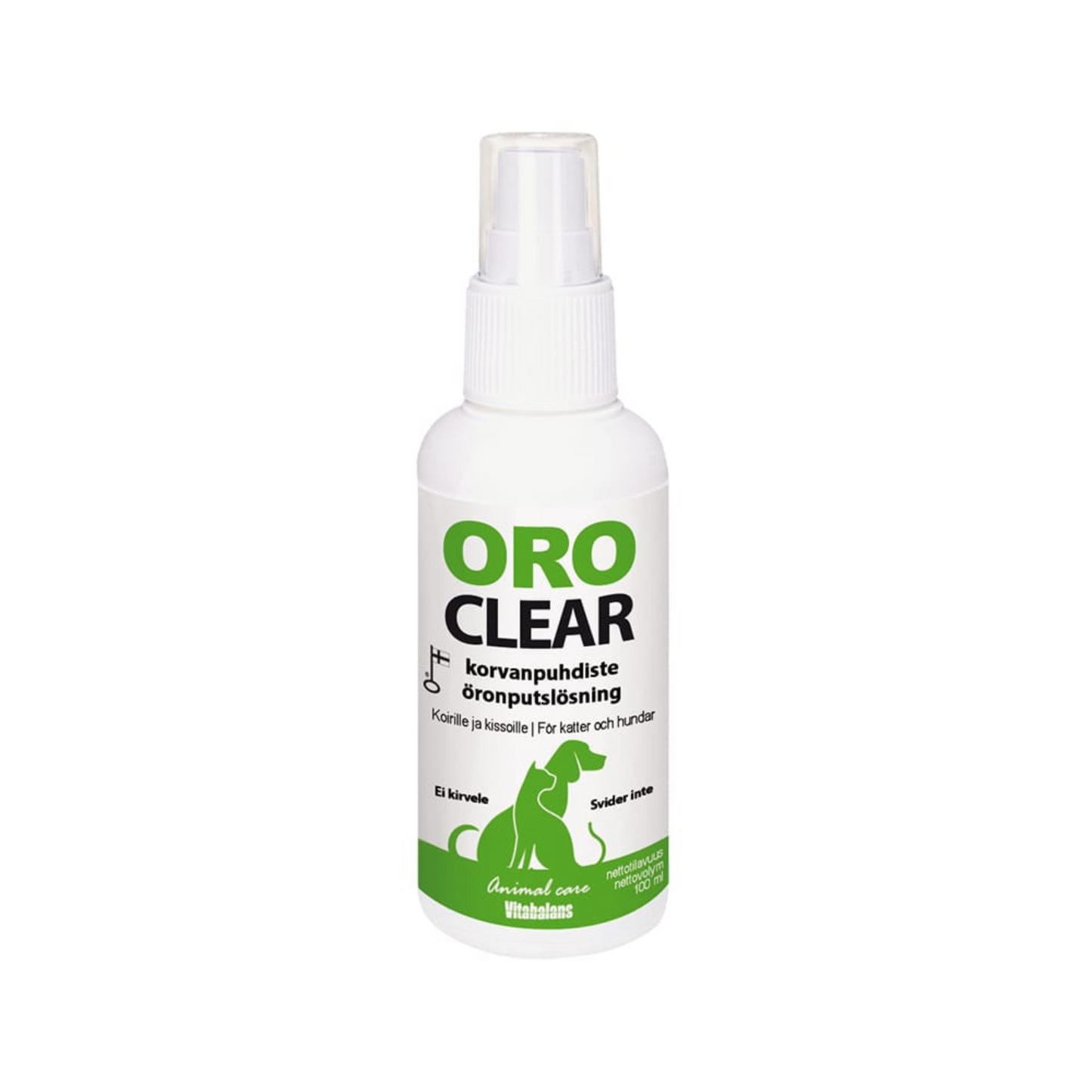 Oroclear-korvapuhdiste 100 ml Nordic Pet Shop