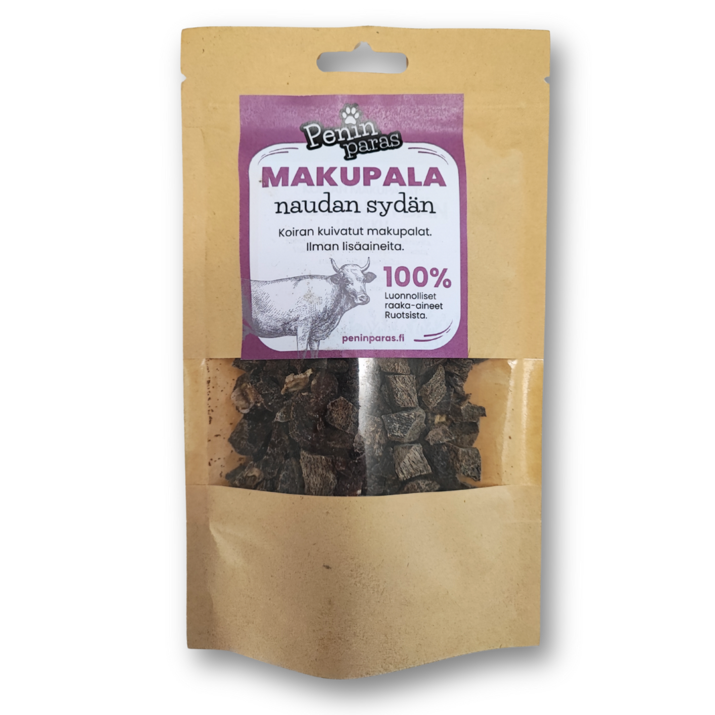 Penin Paras Naudan Sydän makupala 80 g Nordic Pet Shop