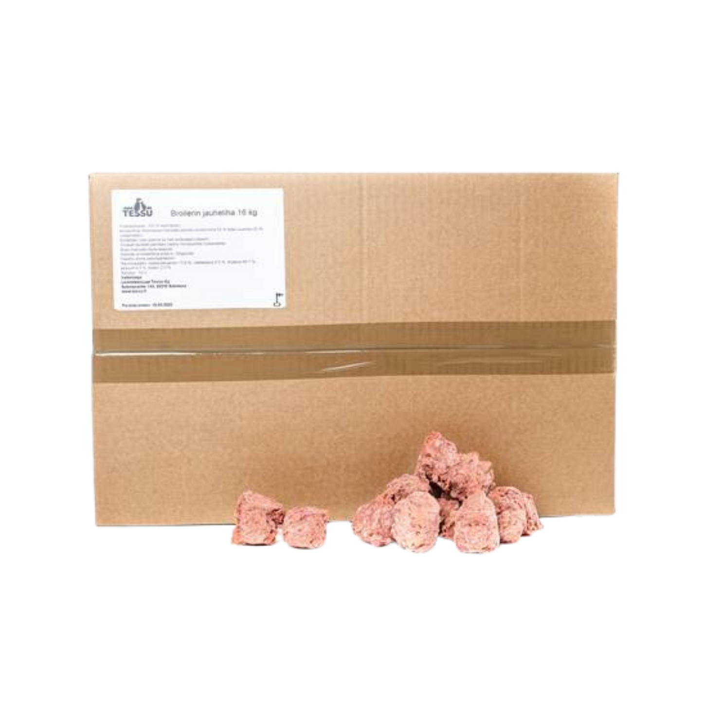 TESSU Broilerinjauhelihakuvio 16 kg Nordic Pet Shop