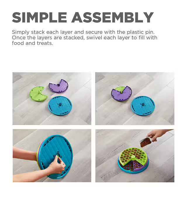 Nina Ottosson Lickin' Layers Slow Feeder -aktivointikuppi