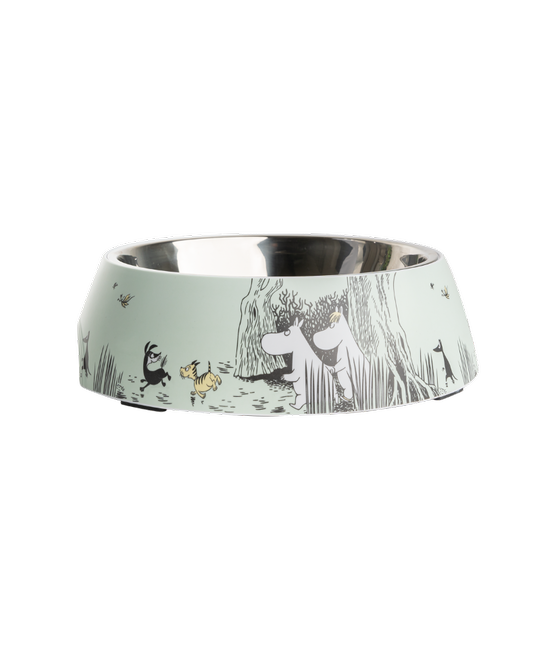Muurla Moomin for Pets lemmikin kulho XL, vihreä