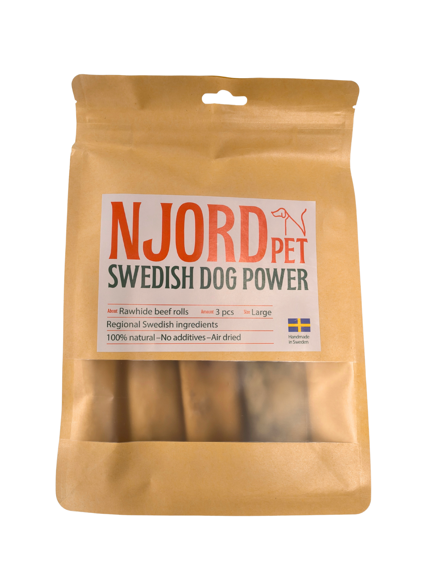 Njord Pet Nautarulla 3 kpl, L