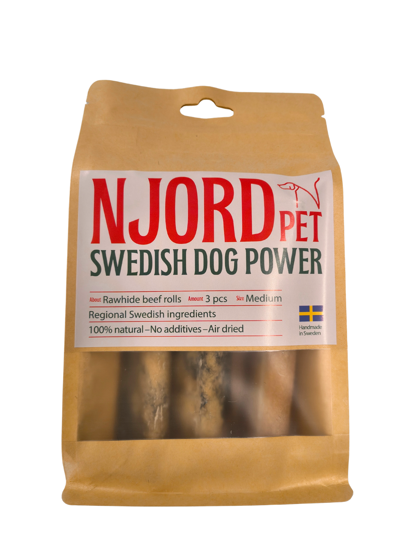 Njord Pet Nautarulla 3 kpl, M