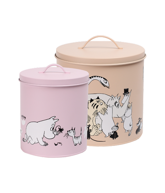 Muurla Moomin for Pets säilytyspurkki, beige