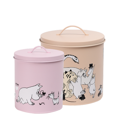 Muurla Moomin for Pets säilytyspurkki, beige