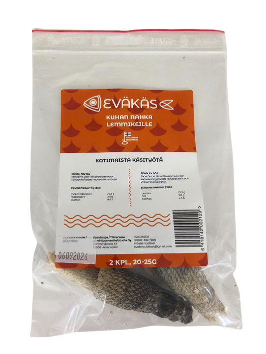 EVÄKÄS Kuivattu kuhannahka 2 kpl