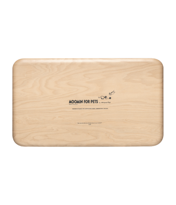 Muurla Moomin for Pets vanerialusta 50 cm x 29,5 cm, beige