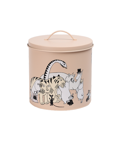 Muurla Moomin for Pets säilytyspurkki, beige
