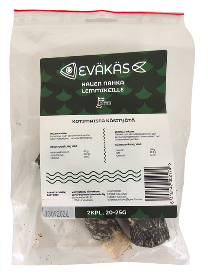 EVÄKÄS Kuivattu hauennahka 2 kpl
