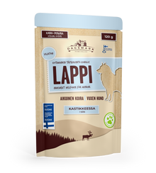Dagsmark LAPPI kana-peruna kastikkeessa koiran märkäruoka 8 X 120g multipack