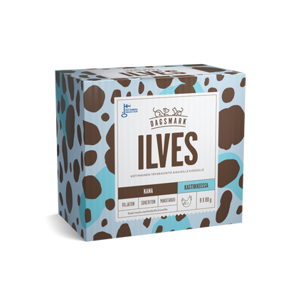 Dagsmark ILVES kanaa kastikkeessa -märkäruoka kissalle 8 X 80 g multipack