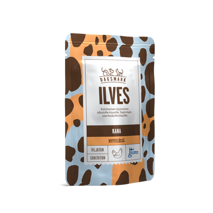 Dagsmark ILVES kanaa hyytelössä -märkäruoka kissalle 8 X 80 g multipack