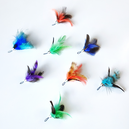 Yugie Toys Feathery mini -Kissasyötti 3 kpl