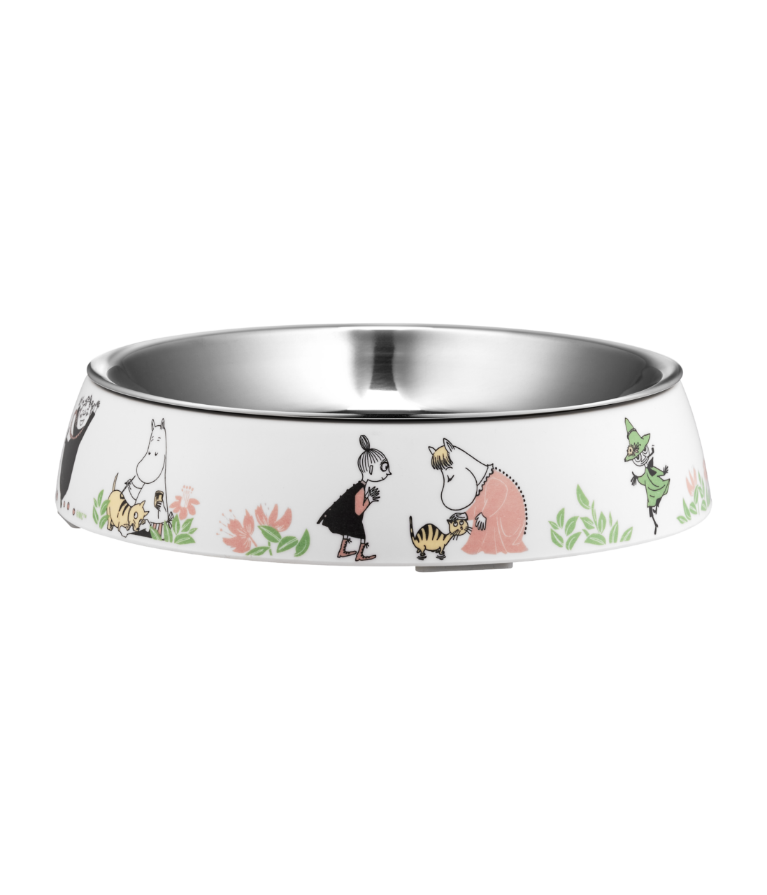 Muurla Moomin for Pets ruokakulho kissalle, valkoinen