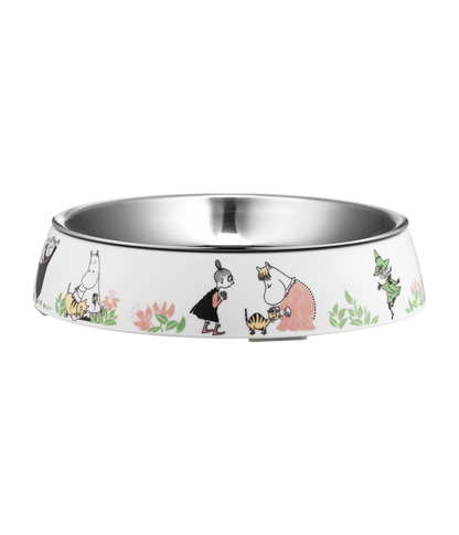 Muurla Moomin for Pets ruokakulho kissalle, valkoinen