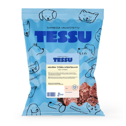 TESSU Naudan sisäelinseoskuvio 1 kg