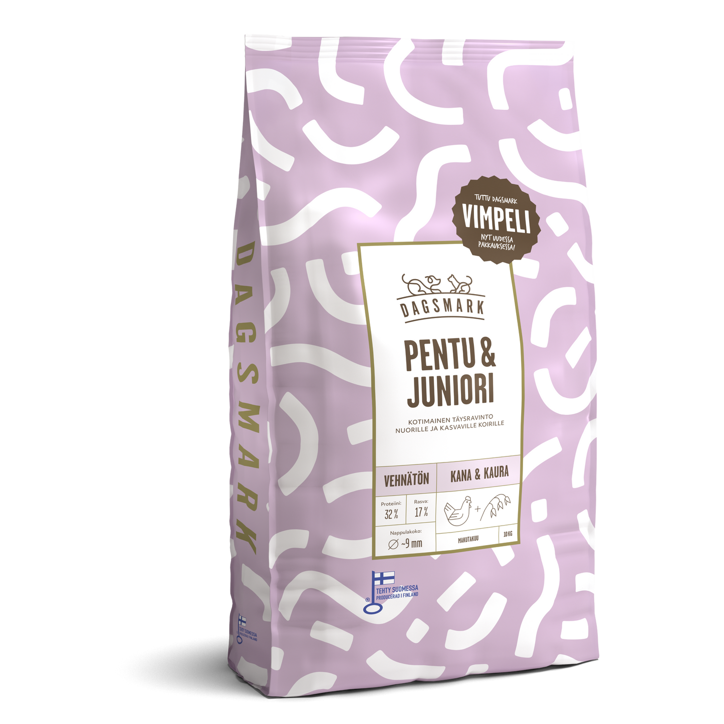 Dagsmark PENTU & JUNIORI koiran kuivaruoka 10 kg