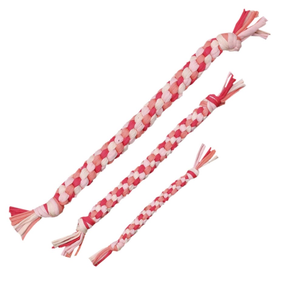 FINNERO TAAVI vetolelu lemmikille, puna-valkoinen