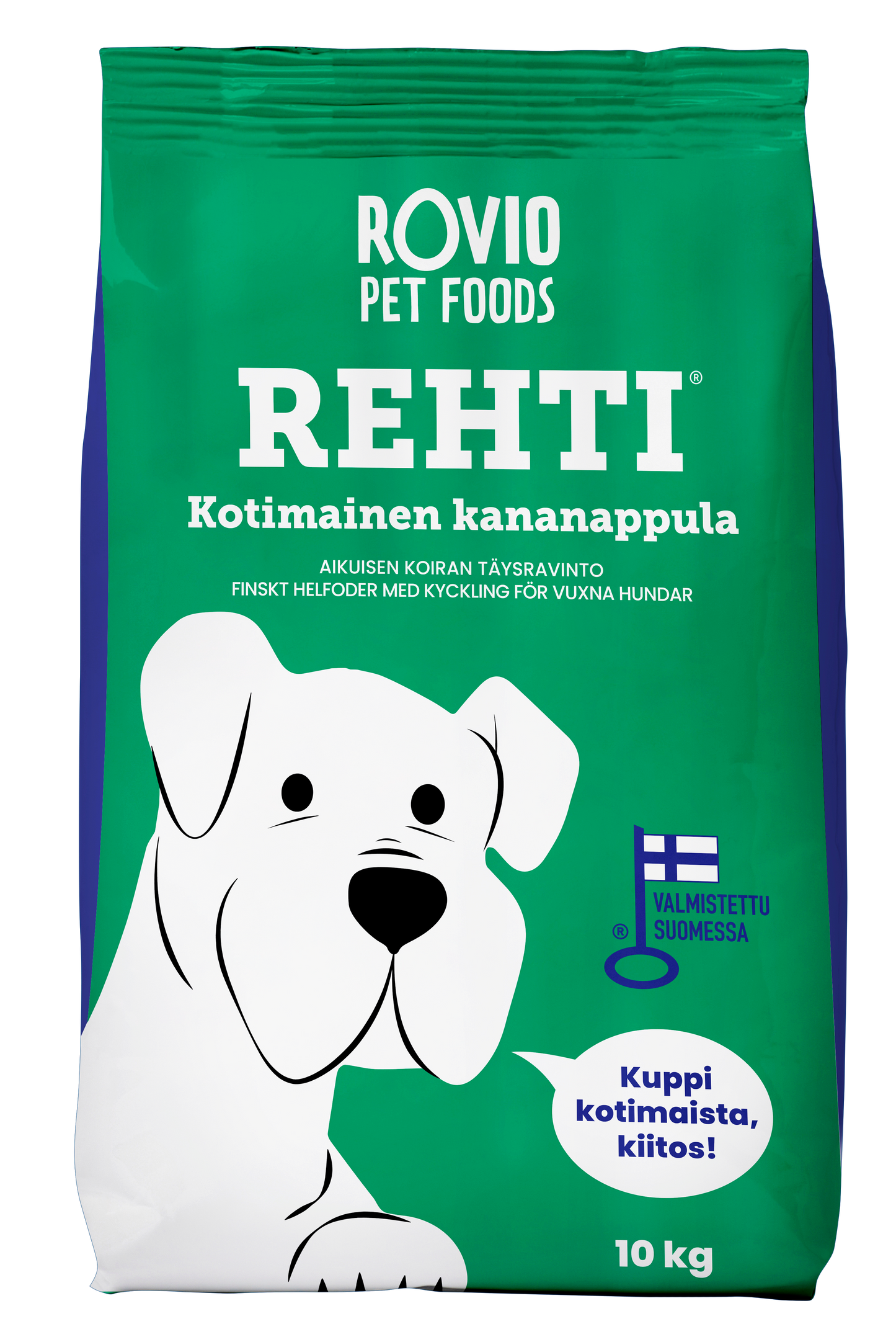 Rehti Kana koiran kuivaruoka 10 kg