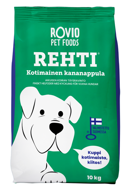 REHTI Kana koiran kuivaruoka 10 kg Nordic Pet Shop