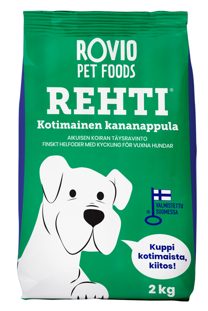 REHTI Kana koiran kuivaruoka 2 kg Nordic Pet Shop