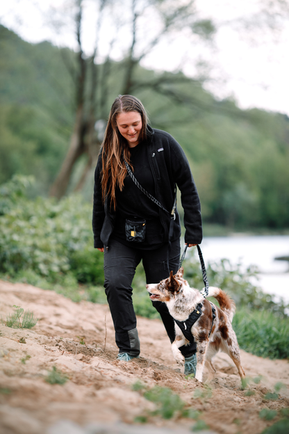 Woolly Wolf Roam Harness koiran valjaat, black