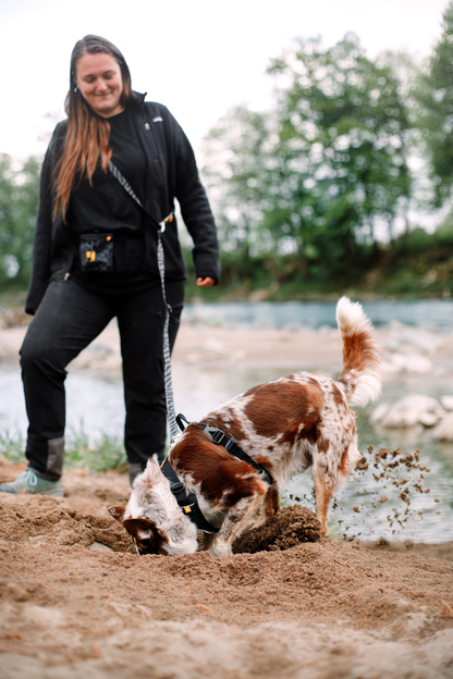 Woolly Wolf Roam Harness koiran valjaat, black