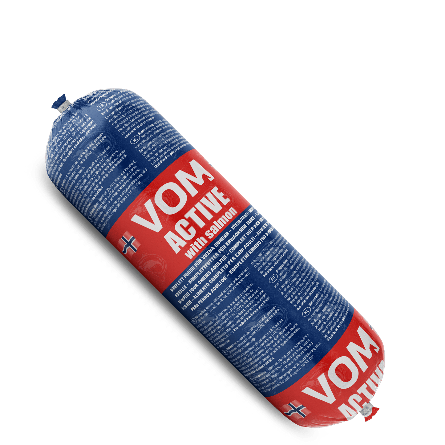 VOM Active Lohella täysravinto 500 g, raakaruoka