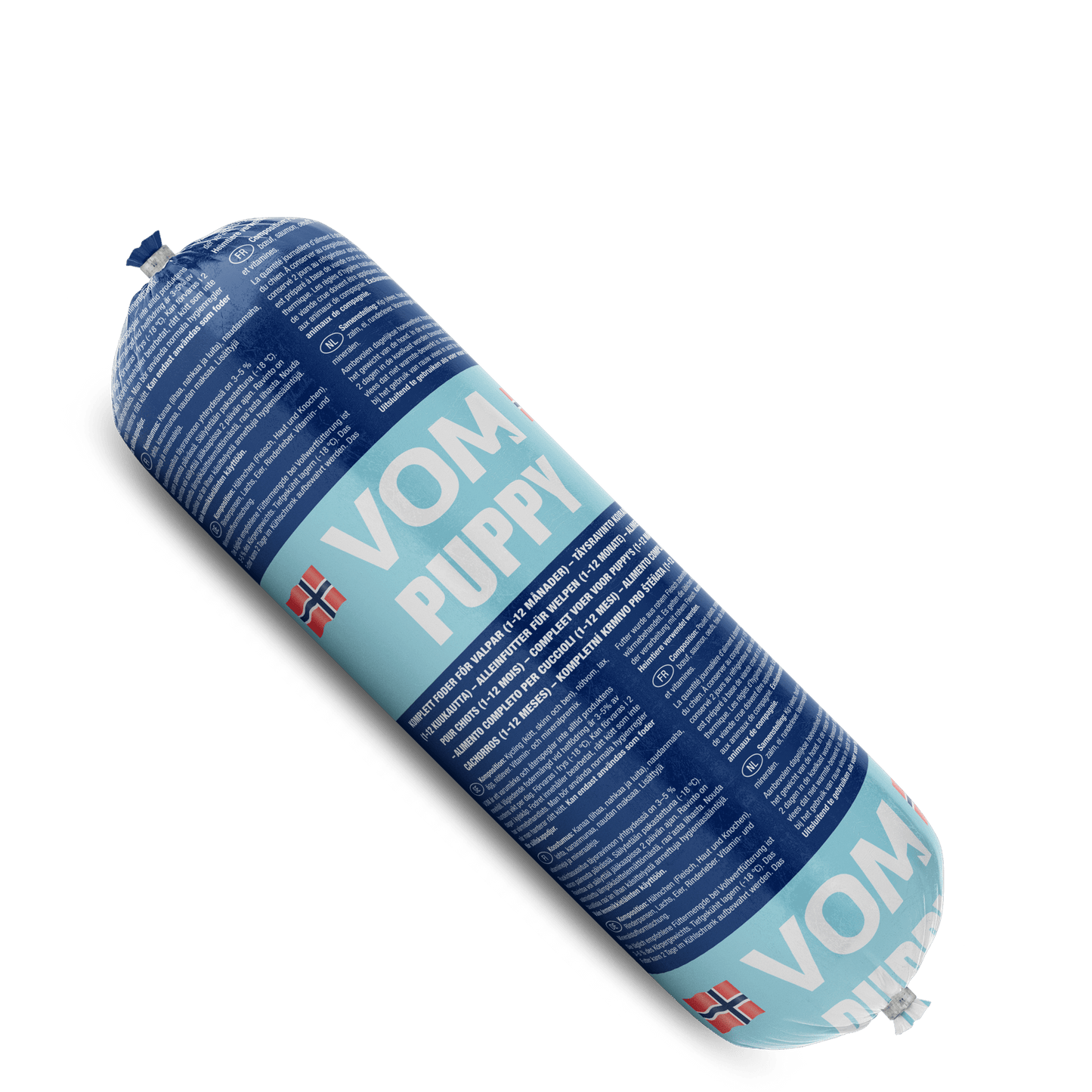 VOM Puppy täysravinto 500 g, raakaruoka koiranpennuille