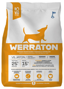 Werraton Viljaton koiran kuivaruoka 5 kg