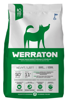 Werraton Kevyt koiran kuivaruoka 12 kg