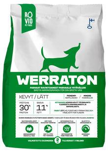 Werraton Kevyt koiran kuivaruoka 2 kg