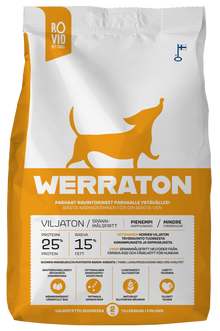 Werraton Viljaton koiran kuivaruoka 2 kg