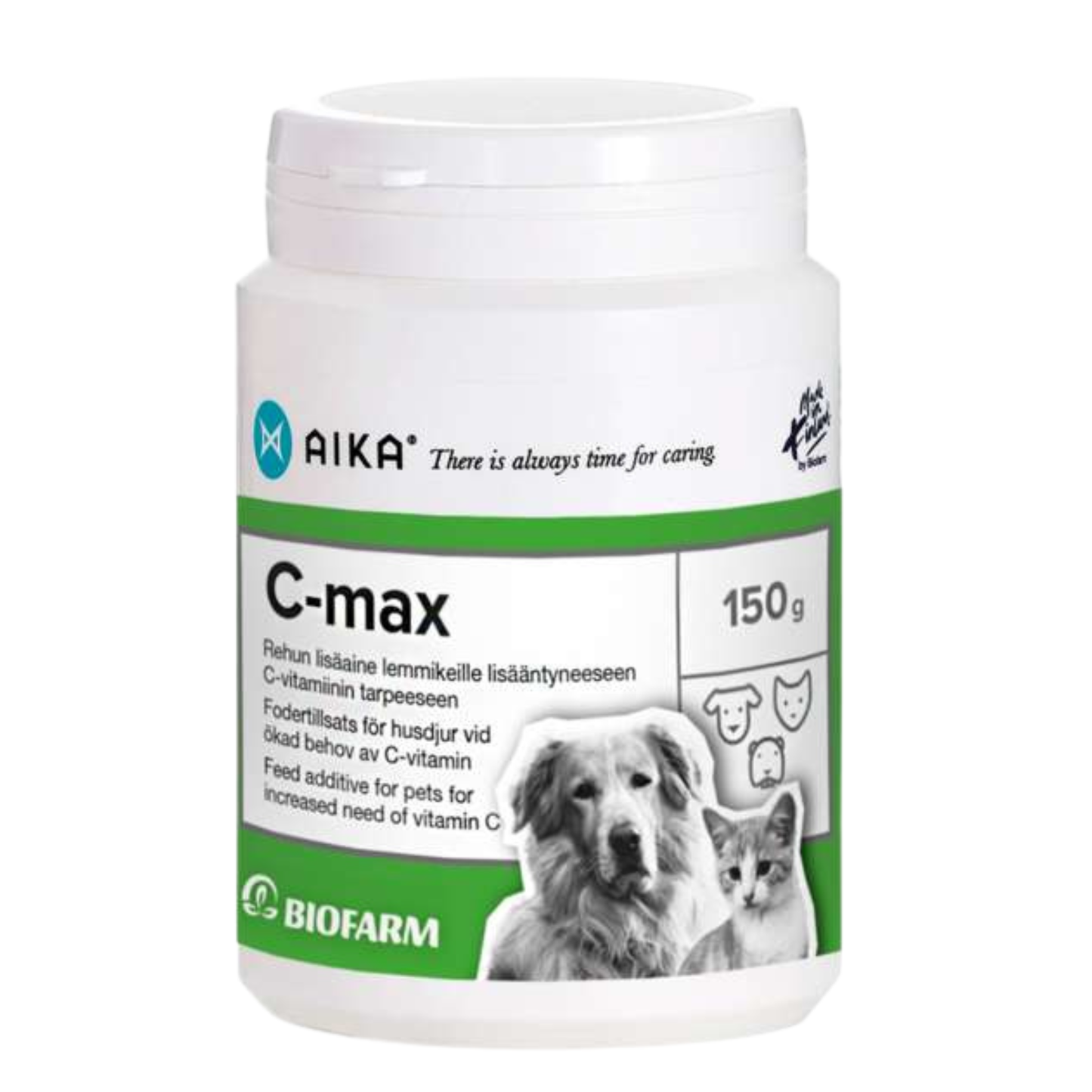 AIKA C-Max lemmikeille 150 g Nordic Pet Shop