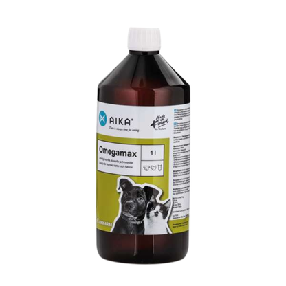 AIKA Omegamax lohiöljy 1 l Nordic Pet Shop